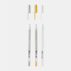 Set of 3 gel pens Gelly Roll Mix A - szal art - sklep plastyczny