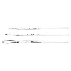 Artix set of 3 different synthetic brushes