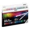 Artix dual tip brush pens lettering dwustronne pisaki pędzelkowe 24 sztuki