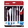 Artix set of 6 plastic spatulas