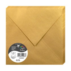 Clairefontaine pollen koperty metaliczne 165x165mm 120g 20 sztuk