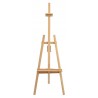 Three-legged pine easel