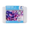 Talens van gogh violets zestaw akwareli w półkostce 12 kolorów