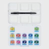 Talens Van Gogh Vibrant Watercolor Set (1/2-cube), 12 Colors