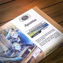 Szmal aquarius zestaw 28 akwareli w kostce Mona Omrani metal box - skl