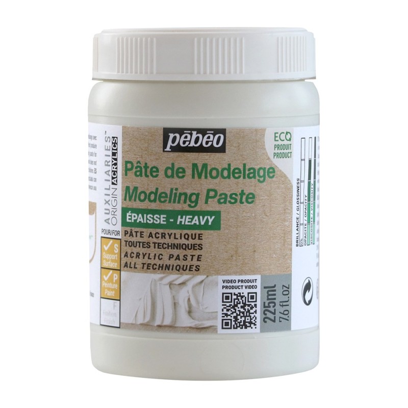 Pebeo modeling paste heavy gęsta pasta modelująca 225ml