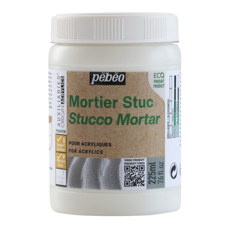 Pebeo Stucco Mortar, 225 ml