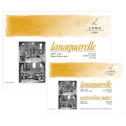 Lanaquarelle Hot-Pressed Watercolor Pad, 300g, 20 sheets