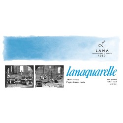 Lanaquarelle Cold-Pressed Watercolor Paper, 56x76 cm, 5 sheets