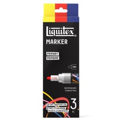 Liquitex Primary Marker 2mm, Set of 3
