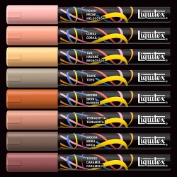 Liquitex Portrait Marker 2mm, Set of 8
