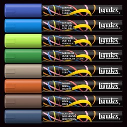 Liquitex Landscape Marker, 2 mm, Set of 8