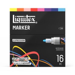 Liquitex Expression Marker, 2 mm, 16-piece set