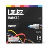 Liquitex Expression Marker, 2 mm, 16-piece set
