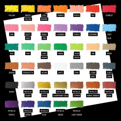 Liquitex Radical 2mm Marker, Set of 40