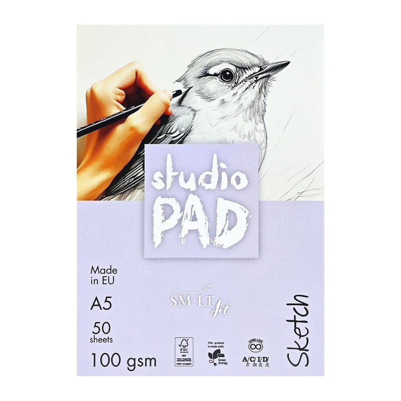 SM-LT Art Studio Pad Sketch 100g 50 arkuszy blok do szkicowania