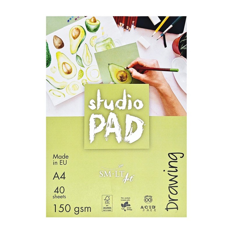SM-LT Art Studio Drawing Pad 150g, 40 sheets, drawing pad