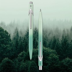 Caran d'Ache Misty Forest zestaw długopis i ołówek automatyczny
