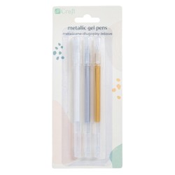 DP Craft metallic gel pens 3 pieces