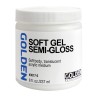 Golden soft gel semi-gloss satynowe medium żelowe 237ml