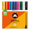 Molotow ONE4ALL Basic set 1 set of 10 acrylic markers 2mm