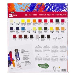 Set of oil paints XL Pebeo 30x20ml - sklep plastyczny - szał dla plast