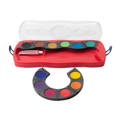 Faber-Castell connector zestaw akwareli w kasecie 12 kolorów - sklep p