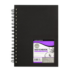 Szkicownik Daler Rowney sketchbook 100g 80ark spirala - sklep plastycz