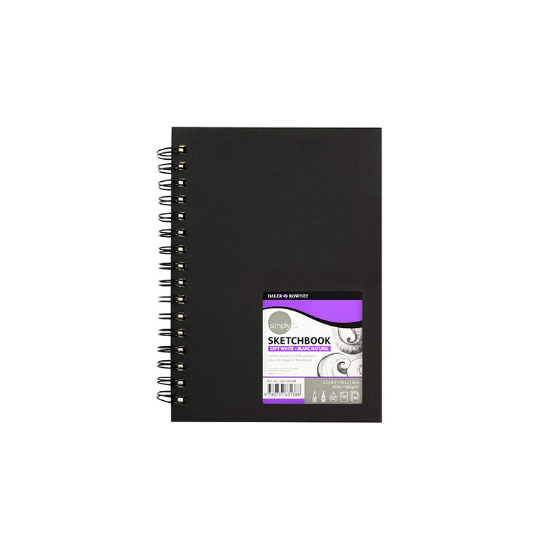 Szkicownik Daler Rowney sketchbook 100g 80ark spirala