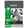 Blok Canson techniczny czarny 160g 10ark - sklep plastyczny - szał dla
