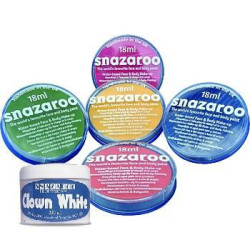 Snazaroo farby do twarzy 18ml - sklep plastyczny - szał dla plastyków