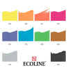 Talens ecoline mixing colours faby akwarelowe 10x30ml - sklep plastycz