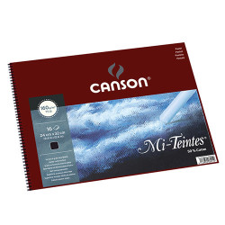 Blok Canson mi-teintes do pasteli na spirali 160g 16ark - sklep plasty