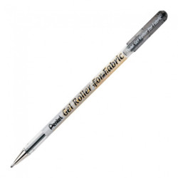 Pentel długopis żelowy do tkanin czarny 1mm - sklep plastyczny - szał