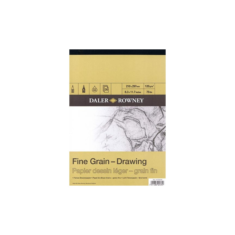 Blok Daler Rowney fine grain-drawing 120g 30ark