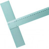 Aluminiowa linijka z ogranicznikiem - sklep plastyczny - szał dla plas