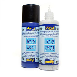 Darwi ice farby lodowe do szkła 80ml