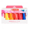 Talens art creation set of acrylic paints 12 colors