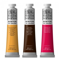 Winsor&Newton farby olejne winton 200ml - sklep plastyczny - szał dla