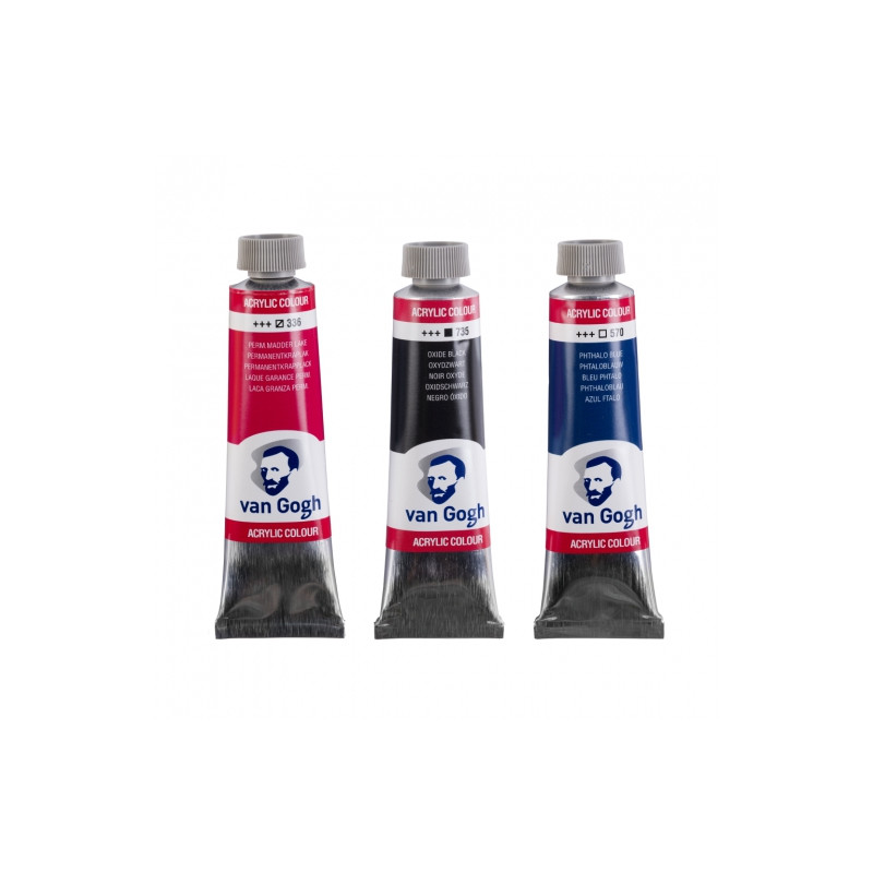 Talens van gogh farby akrylowe 40ml - sklep plastyczny - szał dla plas