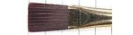Series 1086F - brush mahogany flat, long