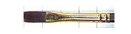 Series 1086F - brush mahogany flat, long