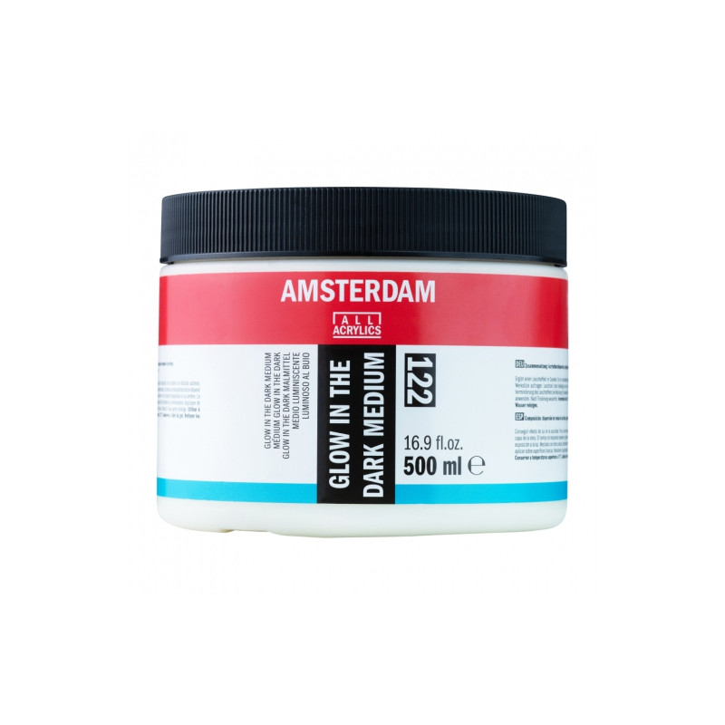 Talens amsterdam medium glow in the dark 122 500ml