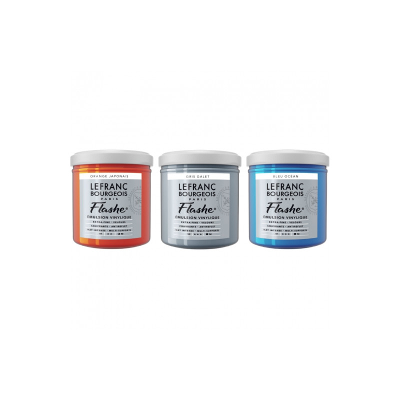 Lefranc&Bourgeois flashe acrylic paints 125ml