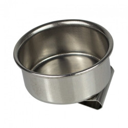 Metallic media container single open