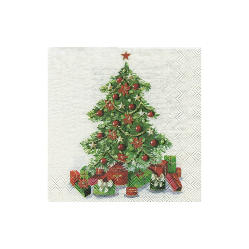 Decoupage napkins Ambiente 14-33304985 christmas tree