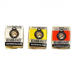 Talens rembrandt watercolor paints in cubes