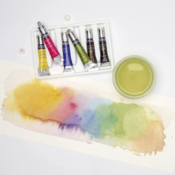 Winsor&Newton cotman zestaw farb akwarelowych 6x8ml - sklep plastyczny