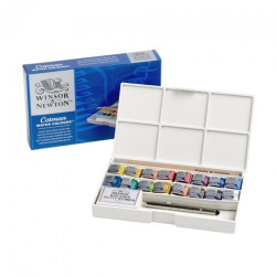 Watercolors Cotman Deluxe Sketch 16 col - sklep plastyczny - szał dla