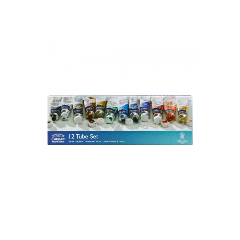 Winsor&Newton cotman set of watercolor paints 12x8 ml